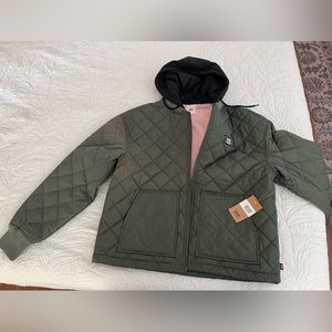 Vans women’s bomber jacket with hood